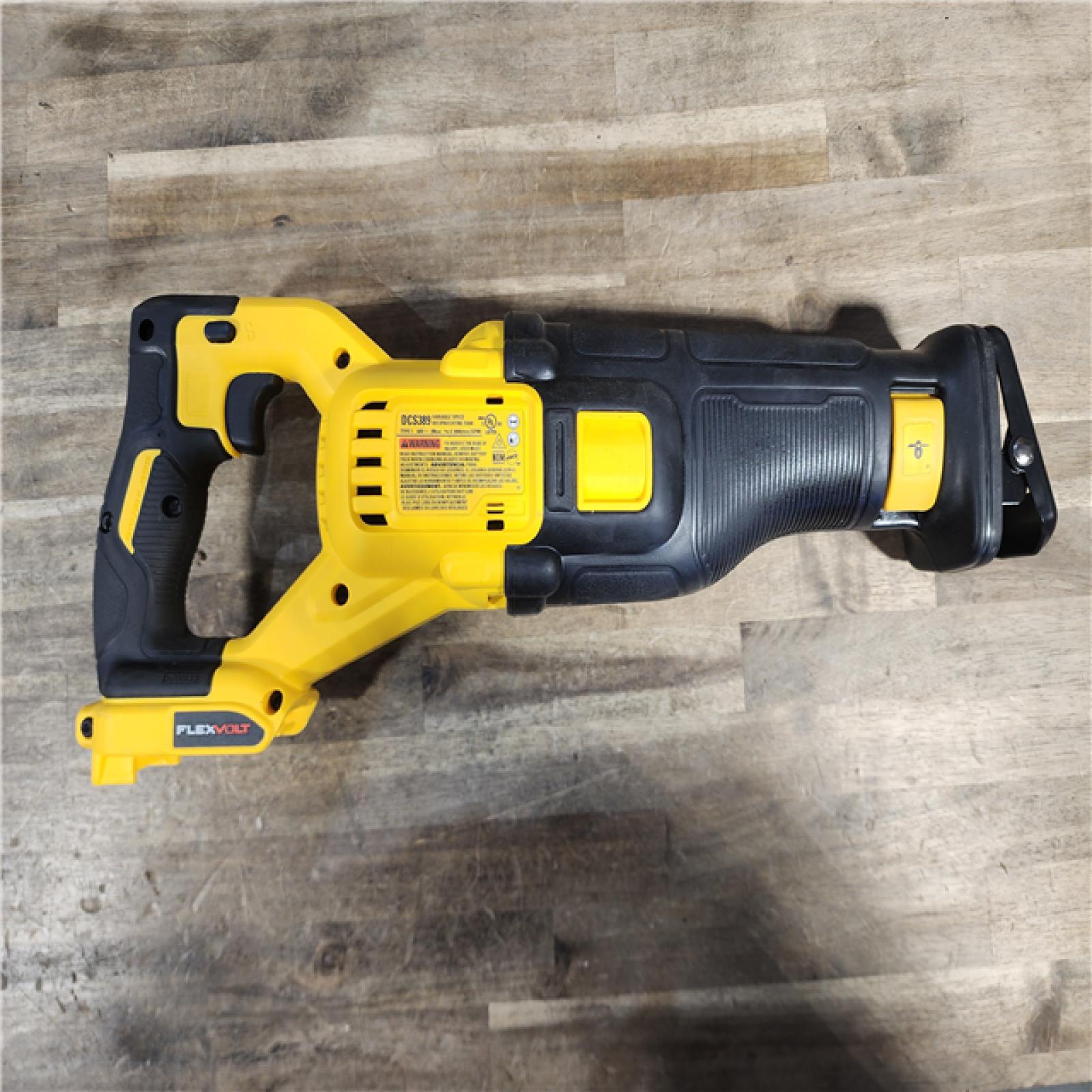 HOUSTON LOCATION - AS-IS FLEXVOLT 60V MAX Cordless Brushless Reciprocating Saw with (1) FLEXVOLT 6.0Ah Battery