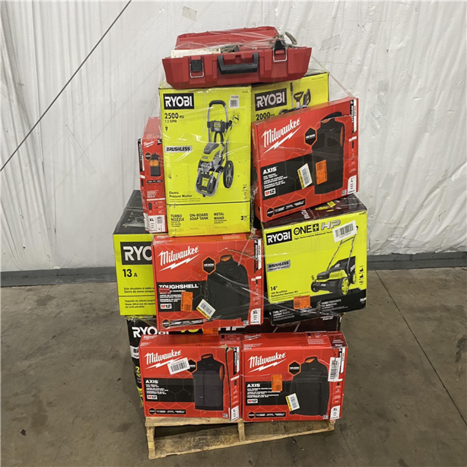 Houston Location AS IS - outdoor pallet