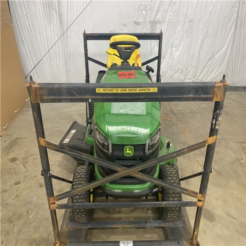 Houston Location - AS-IS Outdoor Power Equipment JOHN DEERE S100 SIT DOWN MOWER