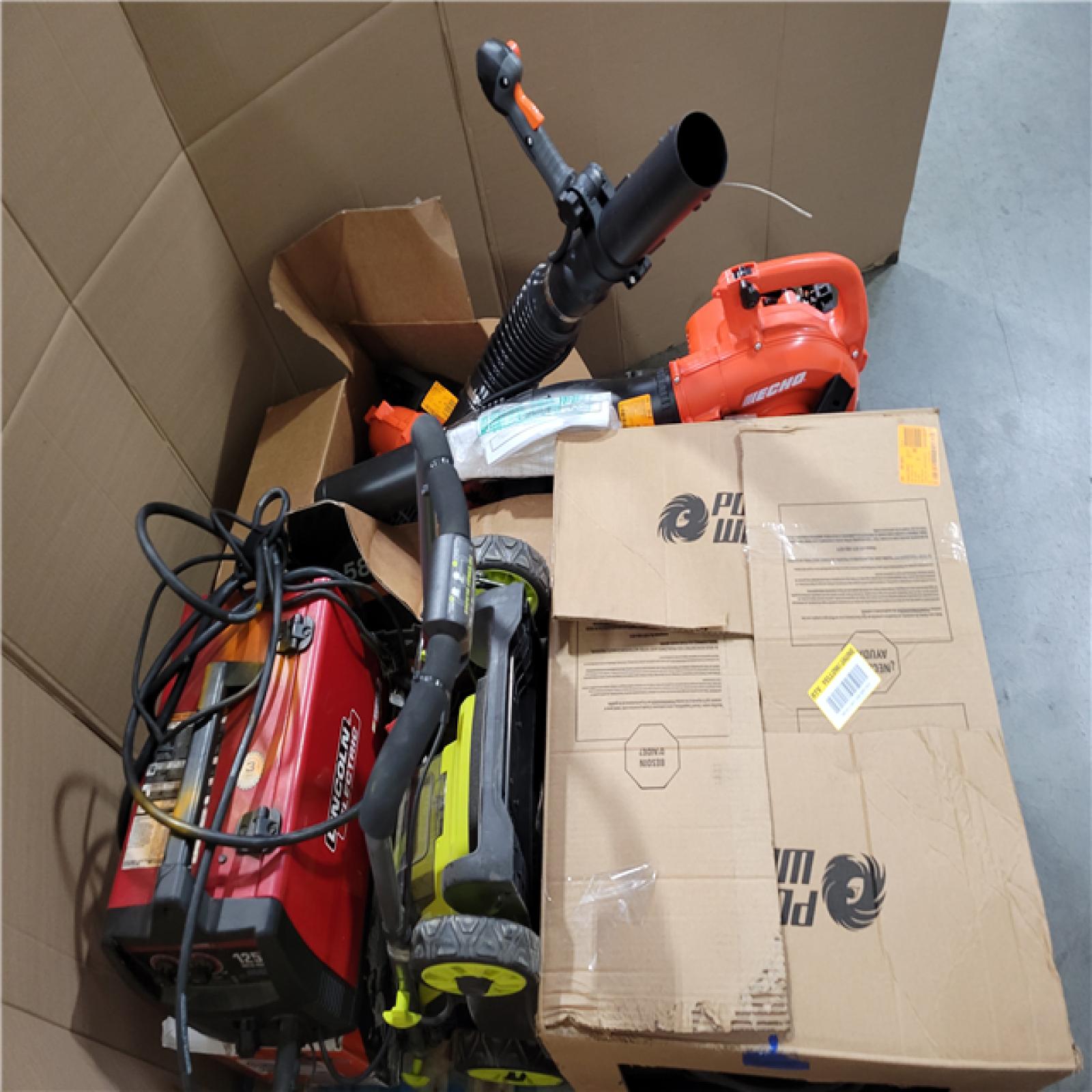 CALIFORNIA AS-IS OUTDOOR POWER EQUIPMENT