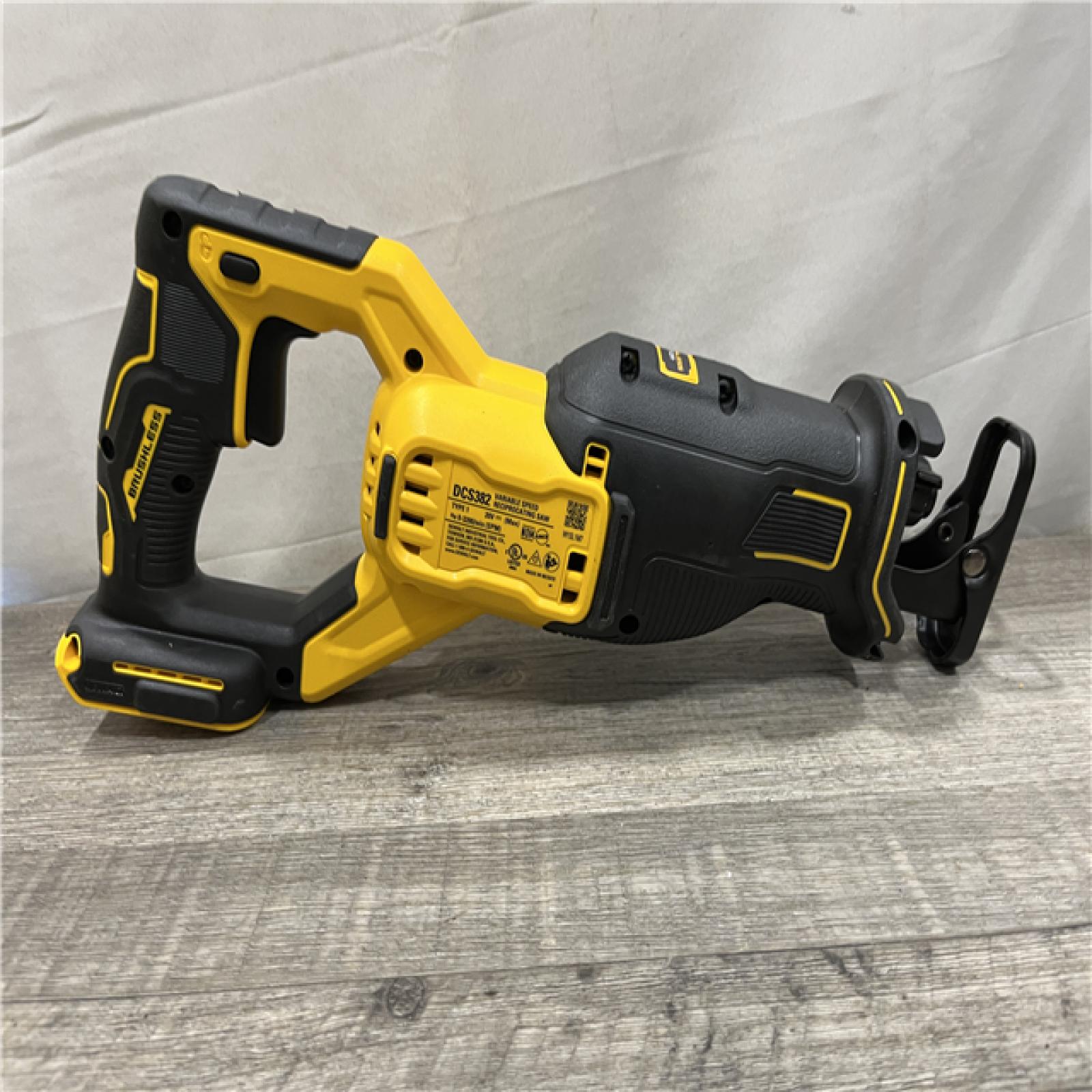 AS-IS DEWALT 20V MAX Cordless Brushless Reciprocating Saw (Tool Only)