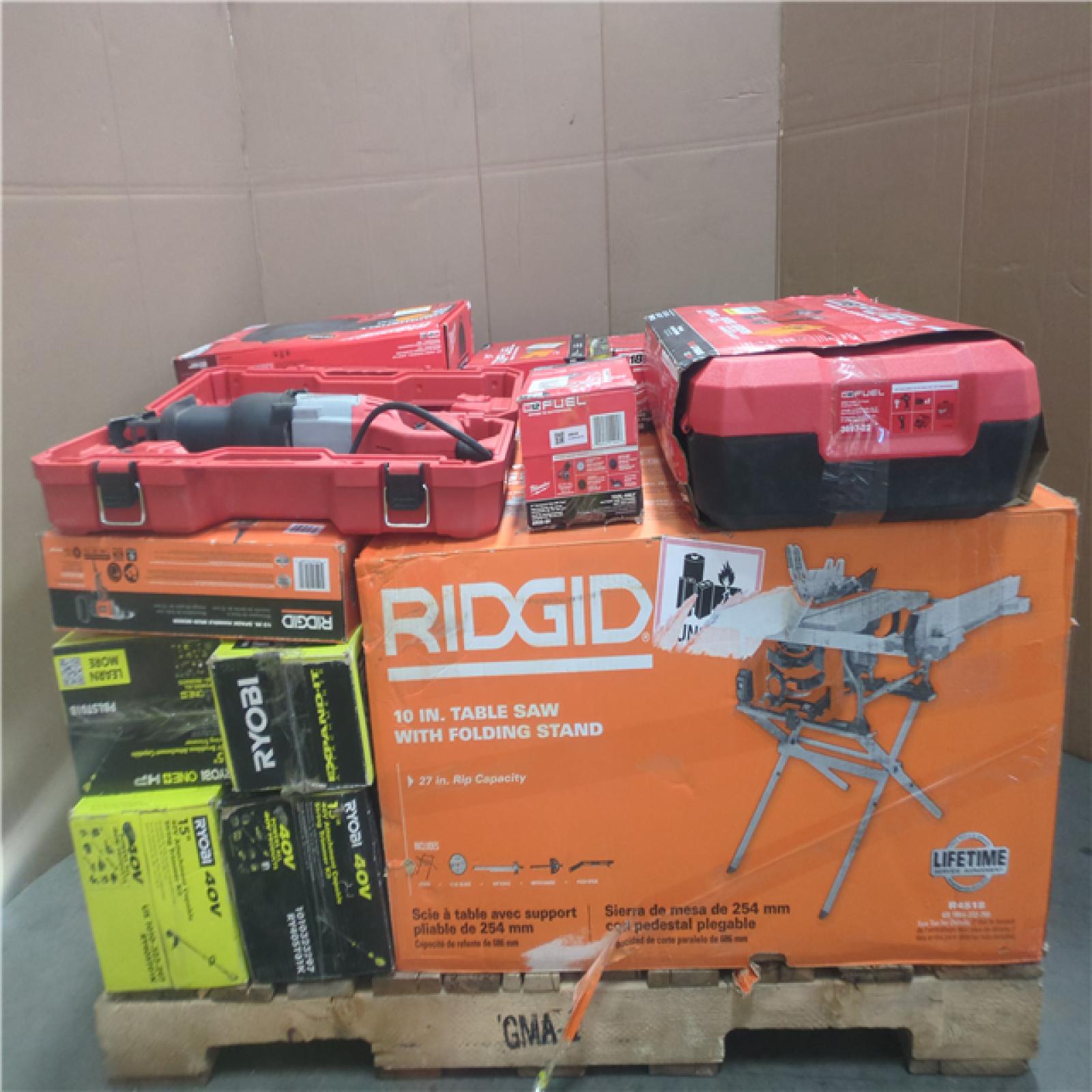 California AS-IS Tool Pallet