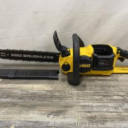 AS-IS DEWALT FLEXVOLT 60V MAX 16in. Brushless Cordless Battery Powered Chainsaw (Tool Only)