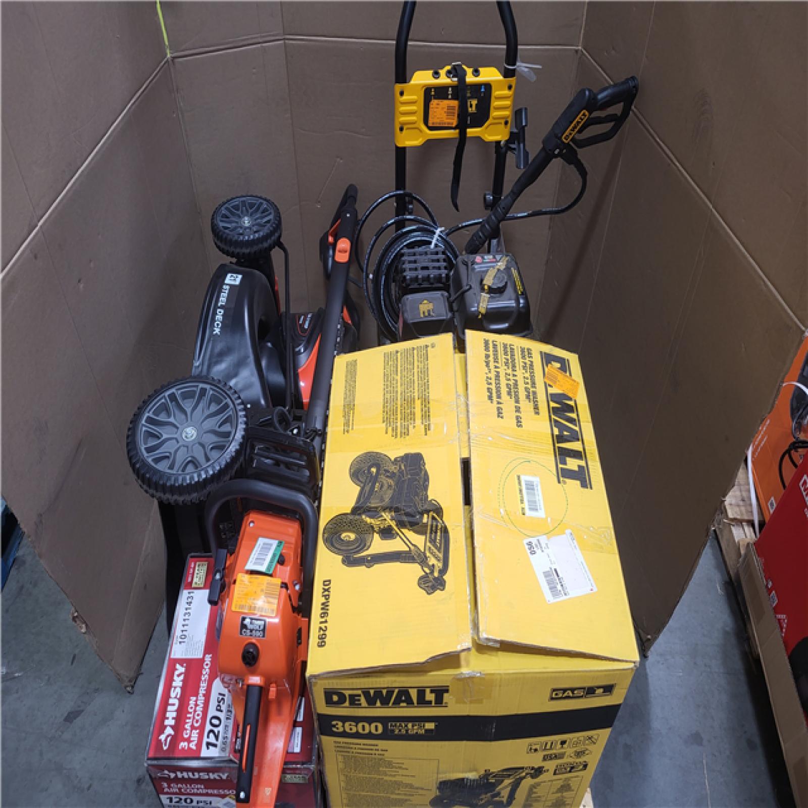 CALIFORNIA AS-IS OUTDOOR POWER EQUIPMENT