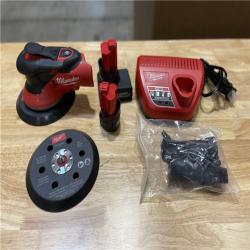Milwaukee M12 FUEL 12-Volt Li-Ion Brushless Cordless 6 in. Random Orbital Sander Kit (3/32 in) w M12 XC 5.0Ah & CP 2.5Ah Batteries