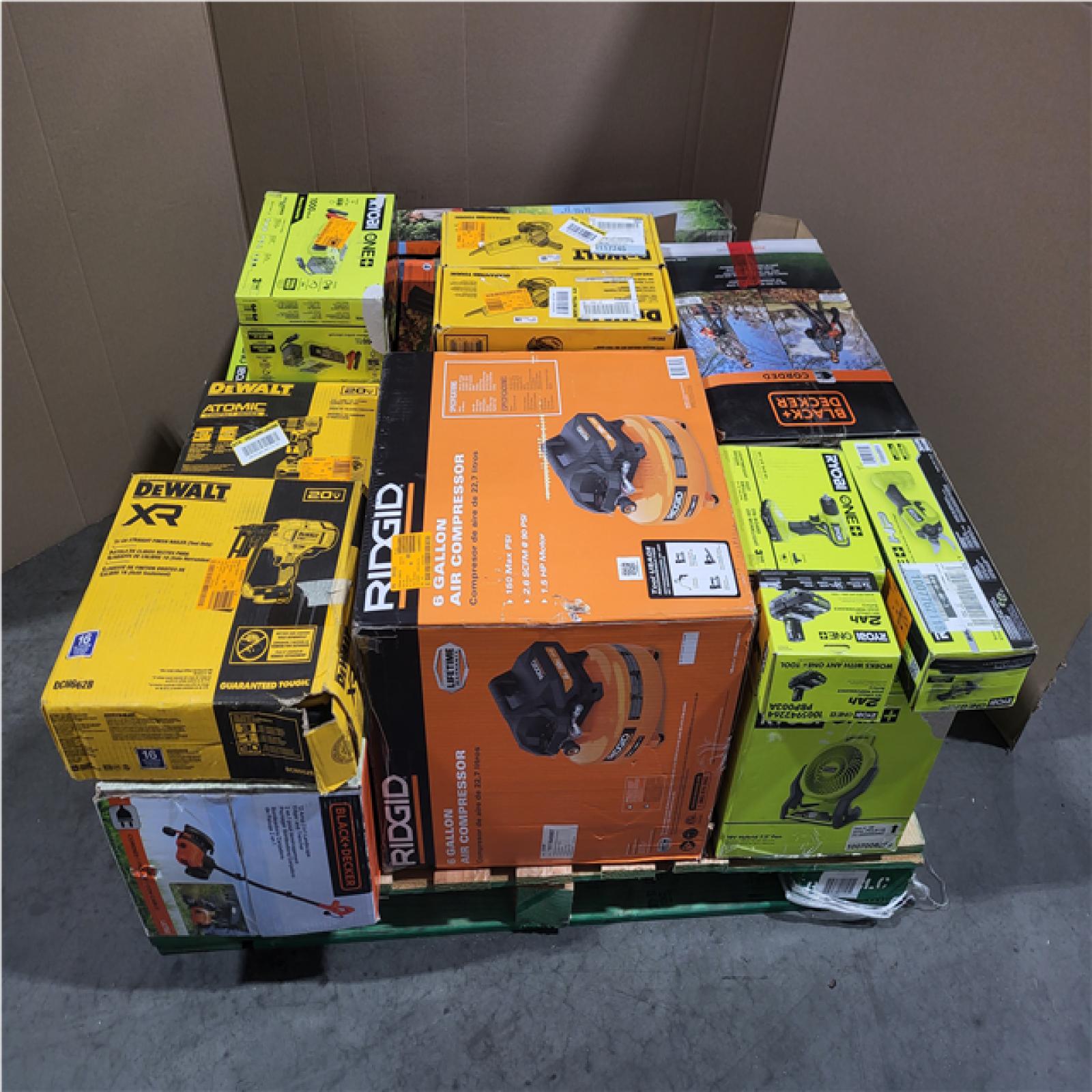 CALIFORNIA AS-IS TOOL PALLET