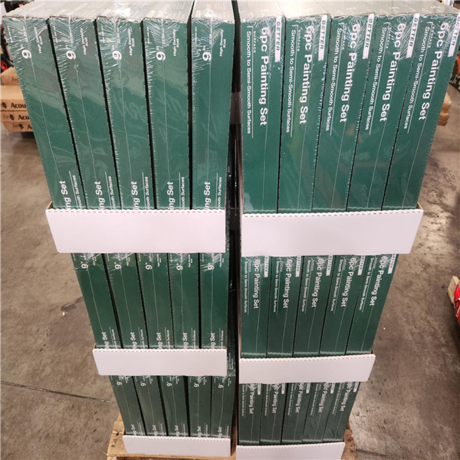 Phoenix NEW 6-Piece Plastic Tray/High-Density Polyester Knit Paint Applicator Kit Pallet (120-Boxes)