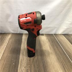 AS-IS Milwaukee  FUEL SURGE 12V Lithium-Ion Brushless Cordless 1/4 in. Hex Impact Driver Compact Kit