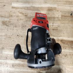 HOUSTON LOCATION - AS - IS Milwaukee FUEL 18V Lithium-Ion Cordless Brushless 1/2 in. Router (Tool-Only)