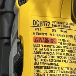 AS-IS DEWALT ATOMIC 20V MAX Cordless Brushless Ultra-Compact 5/8 in. SDS Plus Hammer Drill (Tool Only)