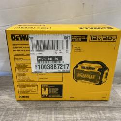 NEW - DEWALT 20V MAX Cordless Bluetooth Speaker (Tool Only)