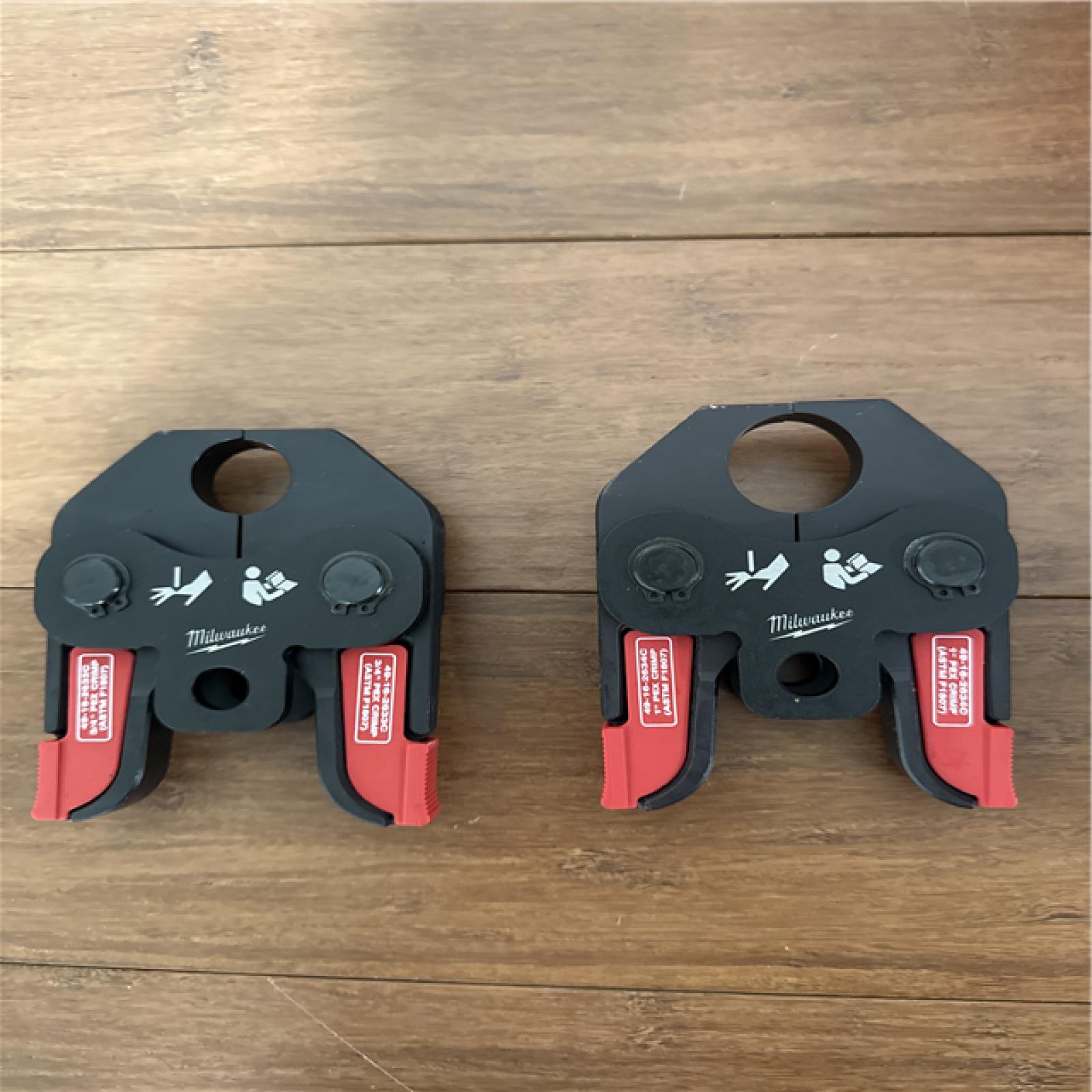 California AS-IS Milwaukee M18 Short Throw Press Tool Kit with Pex Crimp Jaws, Includes (2) Batteries, Charger & Hard Case, Appears in Like New Condition