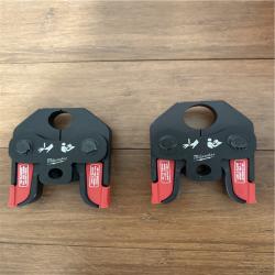 California AS-IS Milwaukee M18 Short Throw Press Tool Kit with Pex Crimp Jaws, Includes (2) Batteries, Charger & Hard Case, Appears in Like New Condition