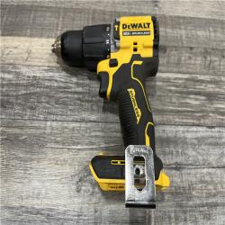 AS-IS DEWALT ATOMIC 20V Lithium-Ion Cordless 1/2 in. Hammer Drill Kit
