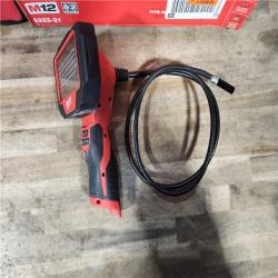 HOUSTON LOCATION - AS-IS MILWAUKEE M12 12V Lithium-Ion Cordless M-SPECTOR 360-Degree 4 Ft. Inspection Camera Kit