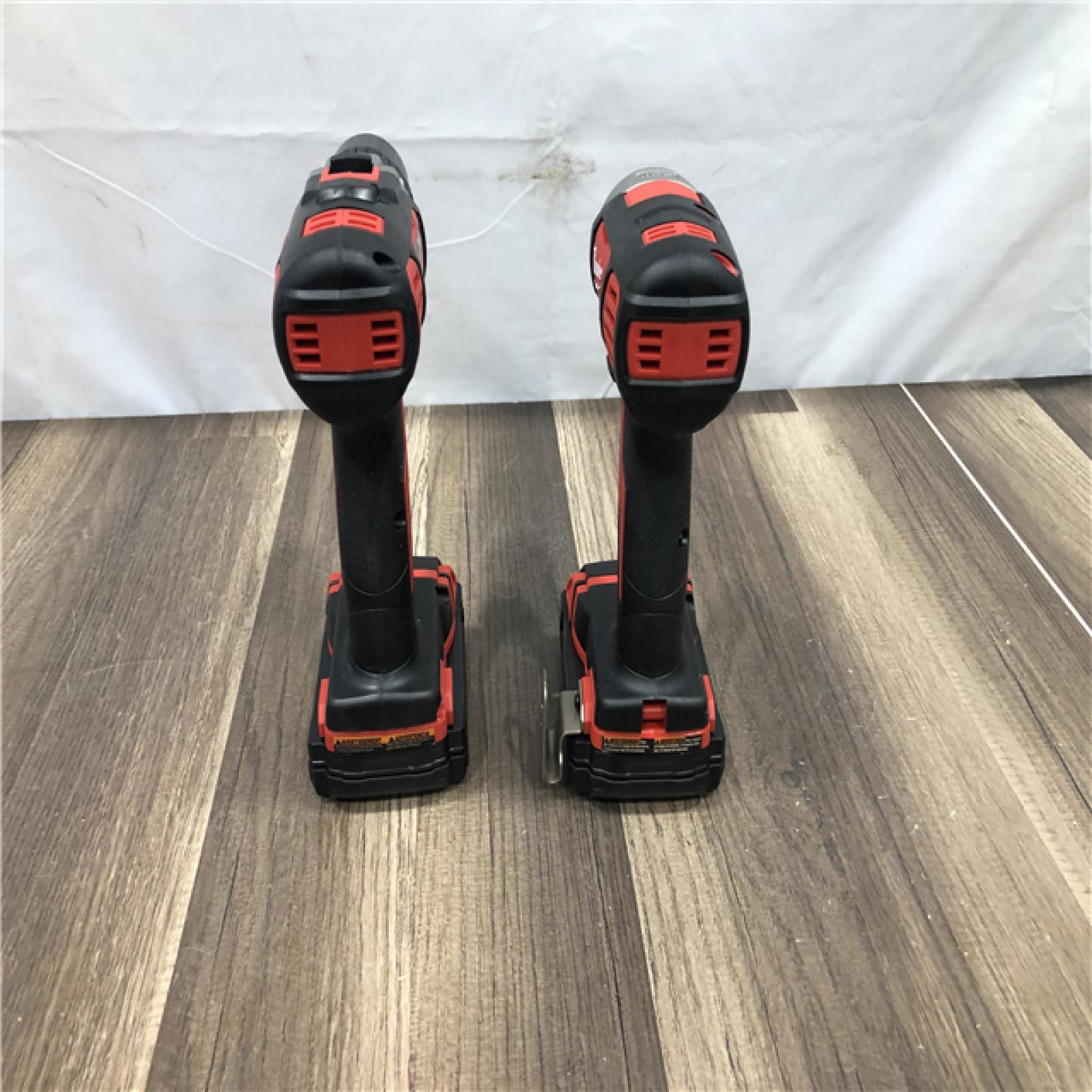 AS-IS Milwaukee 18V Lithium-Ion Cordless Drill Driver/Impact Driver Combo Kit