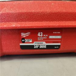 Phoenix NEW Milwaukee SHOCKWAVE 3/8 in. Drive SAE and Metric 6 Point Impact Socket Set (43-Piece) (SEALED)