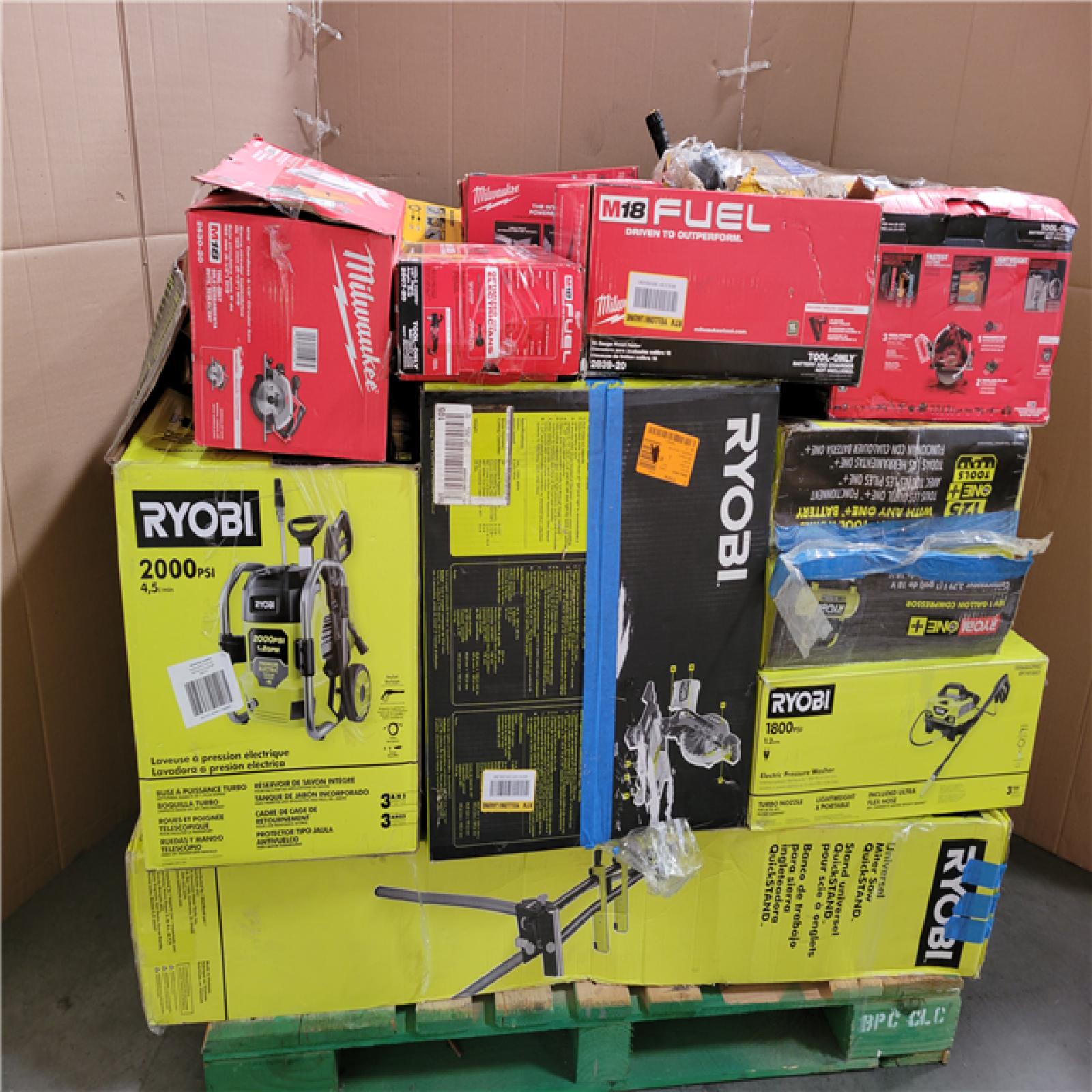 CALIFORNIA AS-IS TOOL PALLET