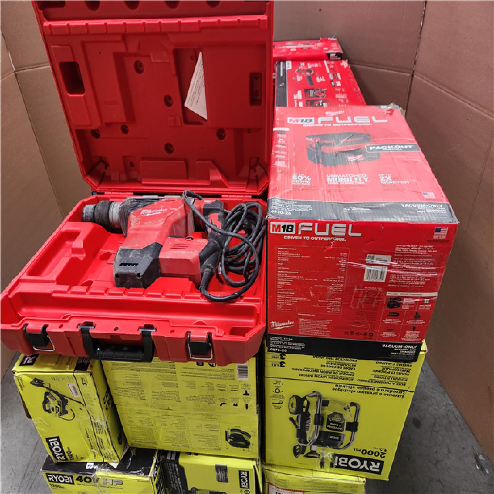 CALIFORNIA AS-IS TOOL PALLET