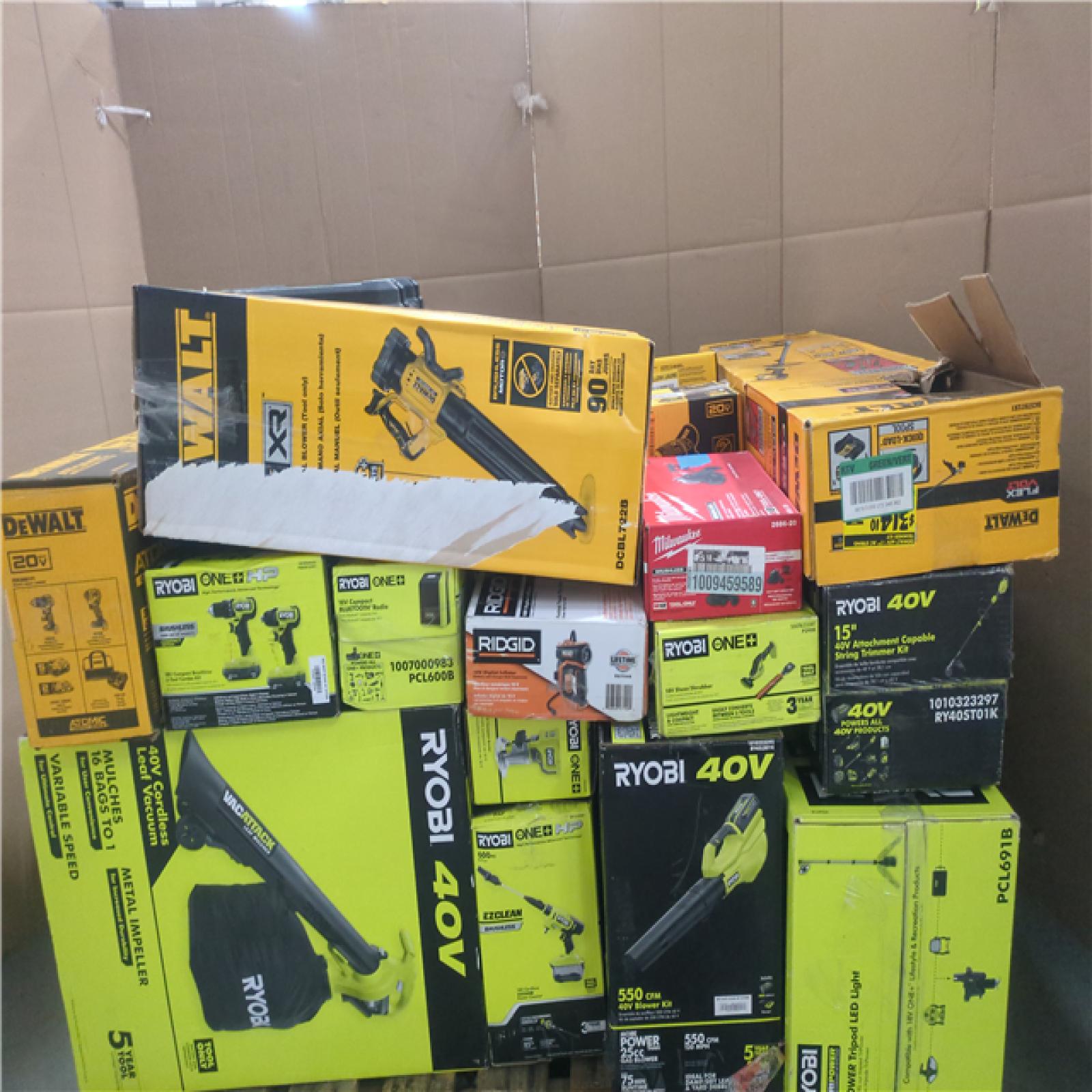 CALIFORNIA AS-IS TOOL PALLET