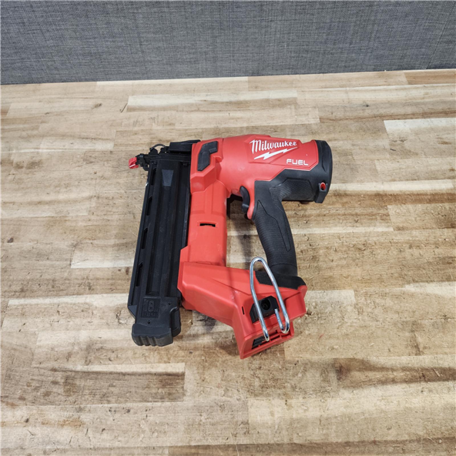 HOUSTON LOCATION - AS - IS Milwaukee FUEL 18-Volt Lithium-Ion Brushless Cordless Gen II 18-Gauge Brad Nailer (Tool-Only)