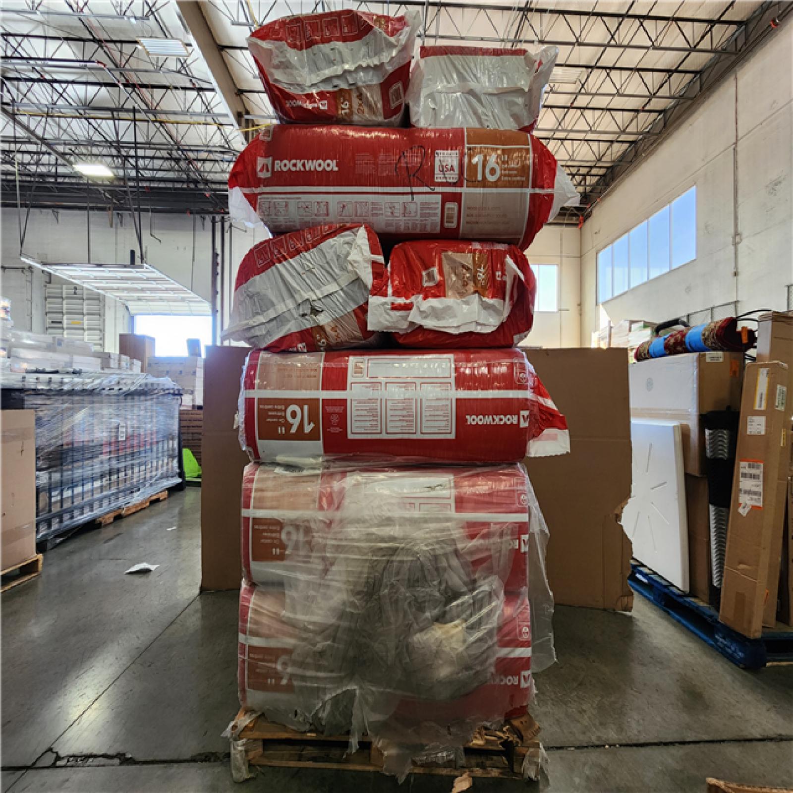 Phoenix AS-IS Rockwool Safe 'n' Sound 3 in. x 15-1/4 in. x 47 in. Soundproofing and Fire Resistant Stone Wool Insulation Batt (895 sq. ft. 15 Bags)