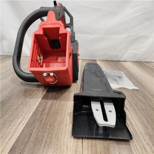 AS-IS - Milwaukee M18 FUEL 14  Top Handle 18-Volt Lithium-Ion Brushless Electric Cordless Chainsaw (Tool-Only)