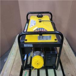CALIFORNIA AS-IS CHAMPION 5 300 STARTING WATT 4 250 RUNNING WATT DUAL FUEL GENERATOR