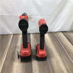 AS-IS Milwaukee 18-Volt Lithium-Ion Brushless Cordless Compact Hammer Drill/Impact Combo Kit