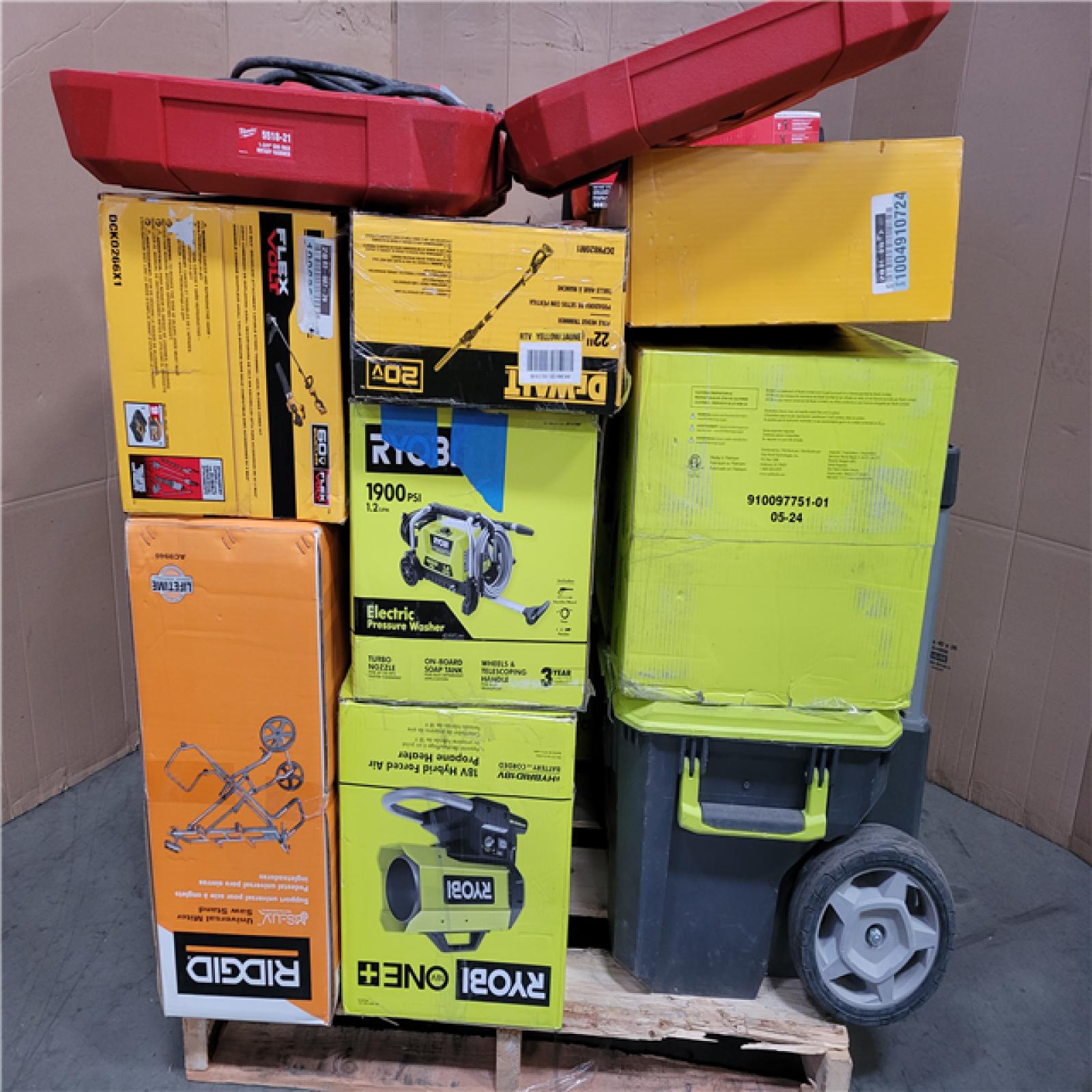 CALIFORNIA AS-IS TOOL PALLET