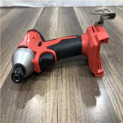AS-IS Milwaukee 18-Volt Lithium-Ion Compact Brushless Cordless 1/4 in. Impact Driver Kit