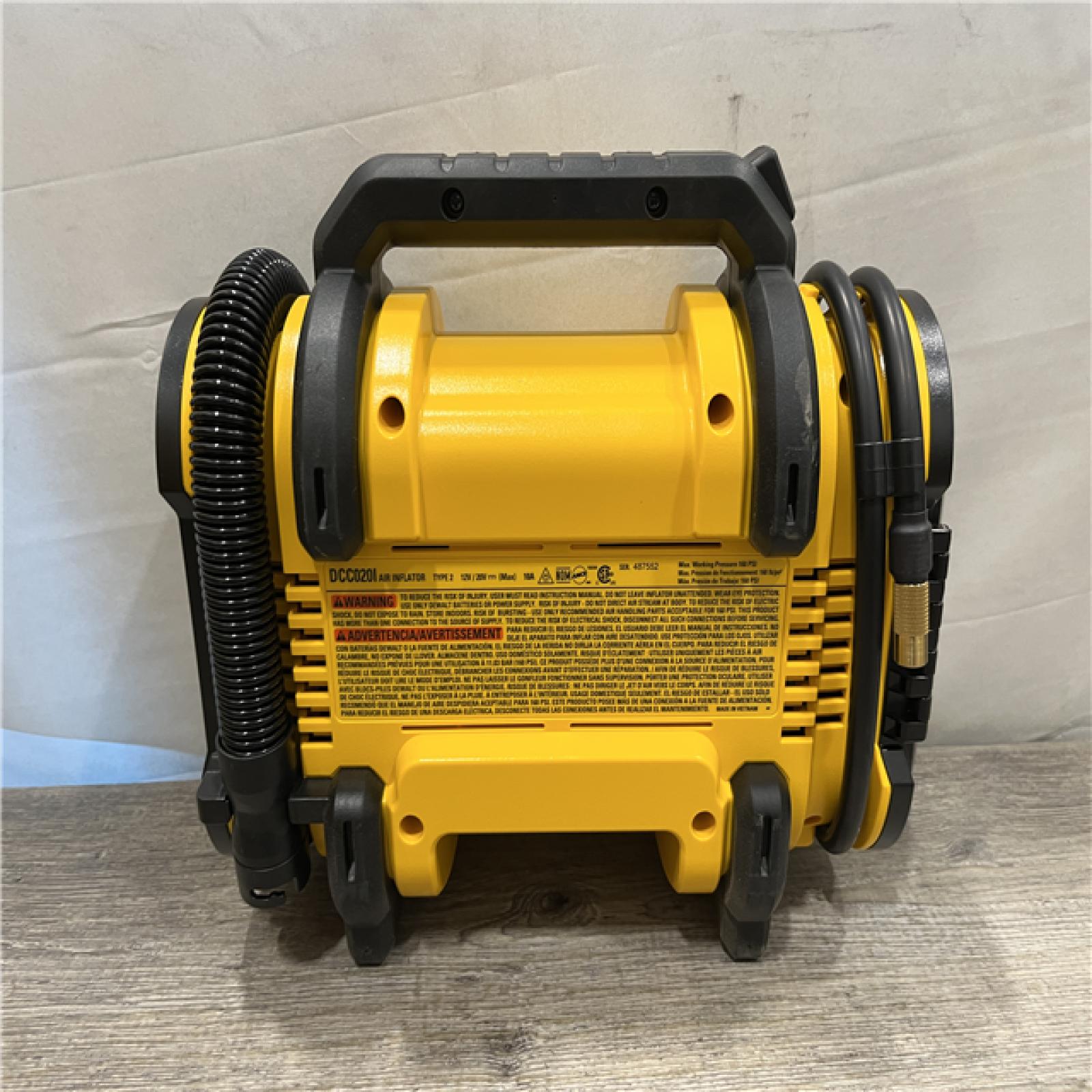 AS-IS DEWALT 20V MAX Cordless Electric Portable Inflator (Tool Only)