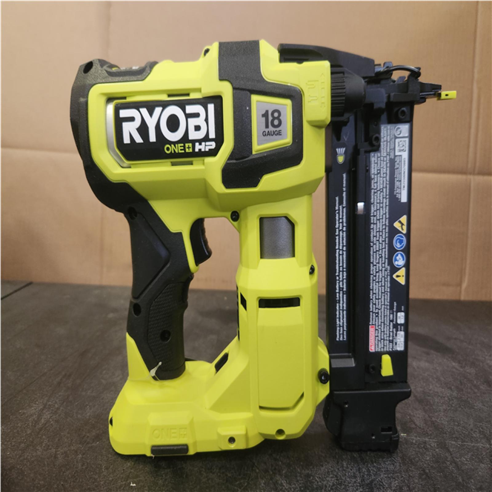 Phoenix NEW RYOBI ONE+ HP 18V 18-Gauge Brushless Cordless AirStrike Brad Nailer (Tool Only)