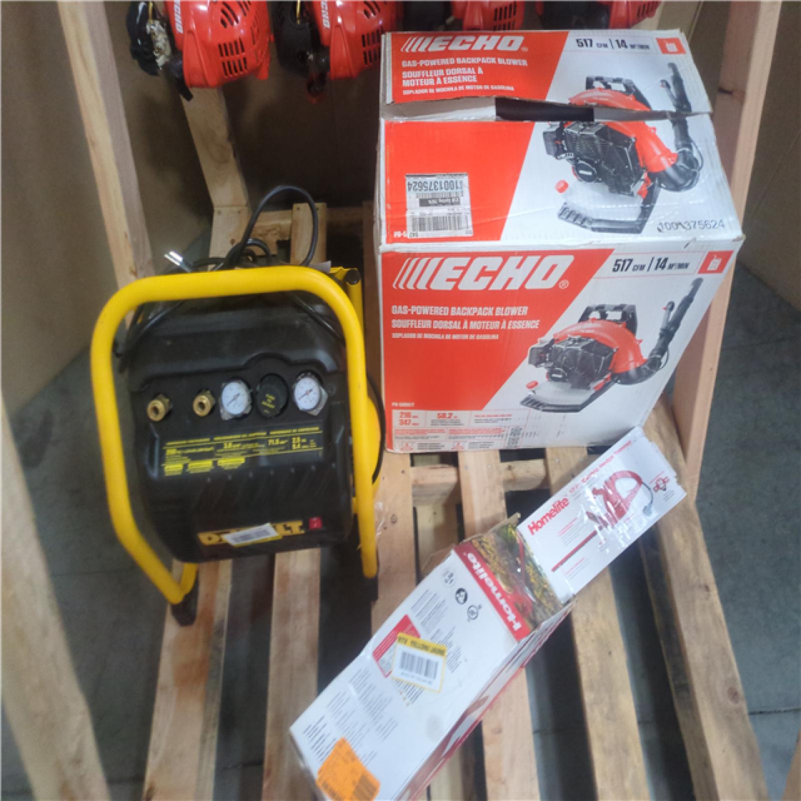 CALIFORNIA AS-IS OUTDOOR POWER EQUIPMENT