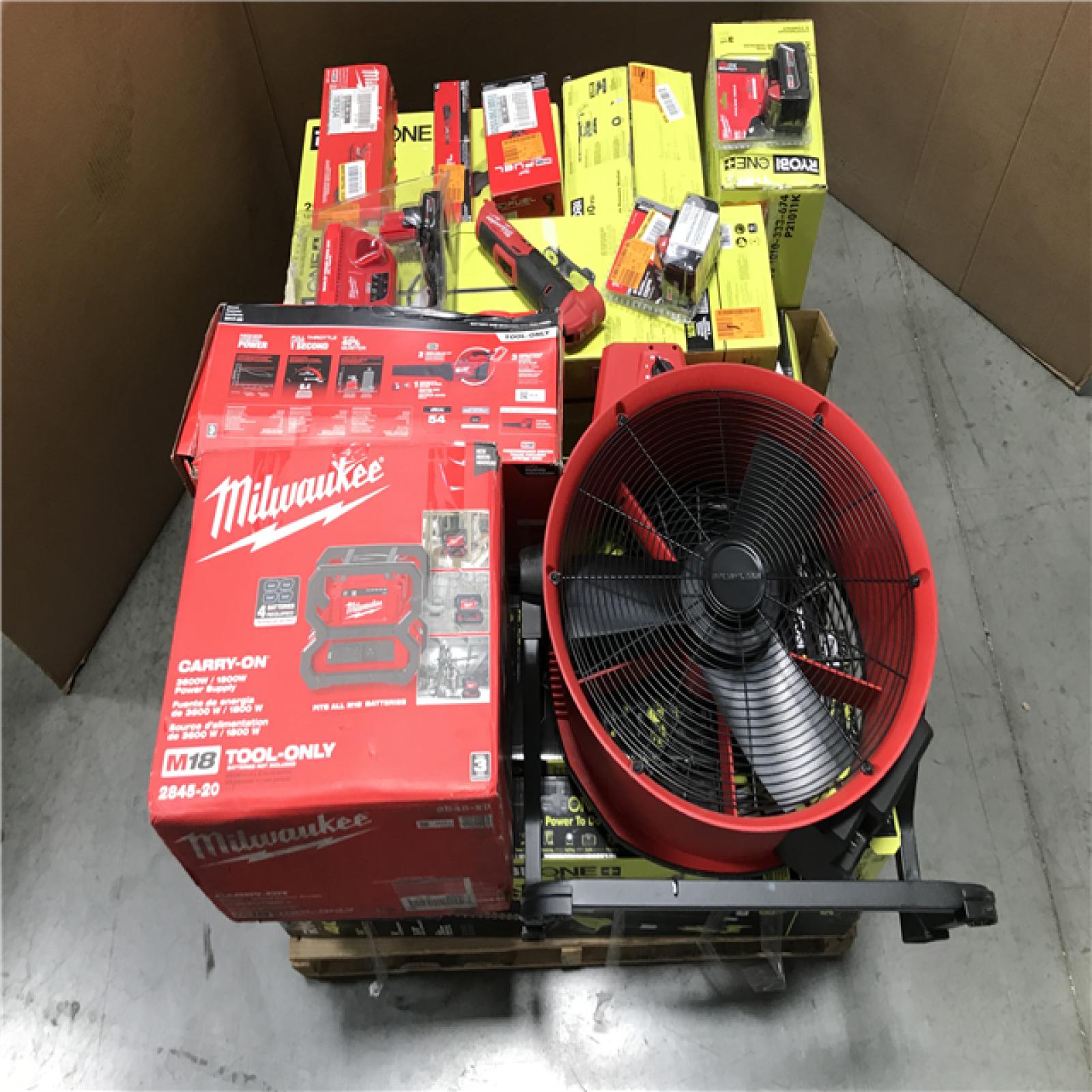 CALIFORNIA AS-IS TOOL PALLET