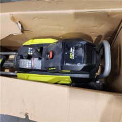 Dallas Location - As-Is RYOBI 40V HP Brushless 12-Ton Kinetic Battery Electric Log Splitter Kit - 4.0Ah Battery and Charger Included