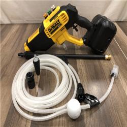 AS-IS DEWALT 20V MAX 550 PSI 1.0 GPM Cold Water Cordless Power Cleaner with 4-Nozzles (Tool Only)