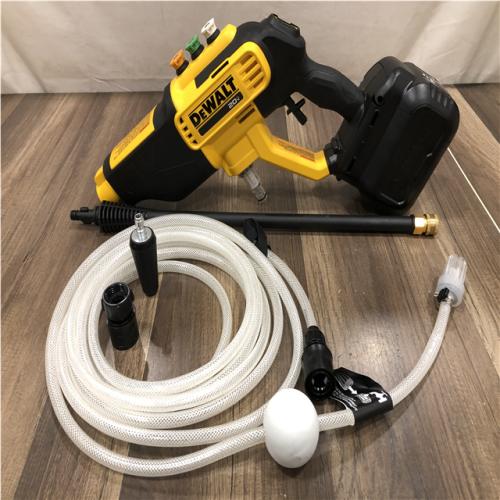 AS-IS DEWALT 20V MAX 550 PSI 1.0 GPM Cold Water Cordless Power Cleaner with 4-Nozzles (Tool Only)