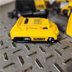 Houston location- AS-IS DEWALT ATOMIC 20V MAX* Brushless Cordless Compact 1/4 in. Impact Driver Kit