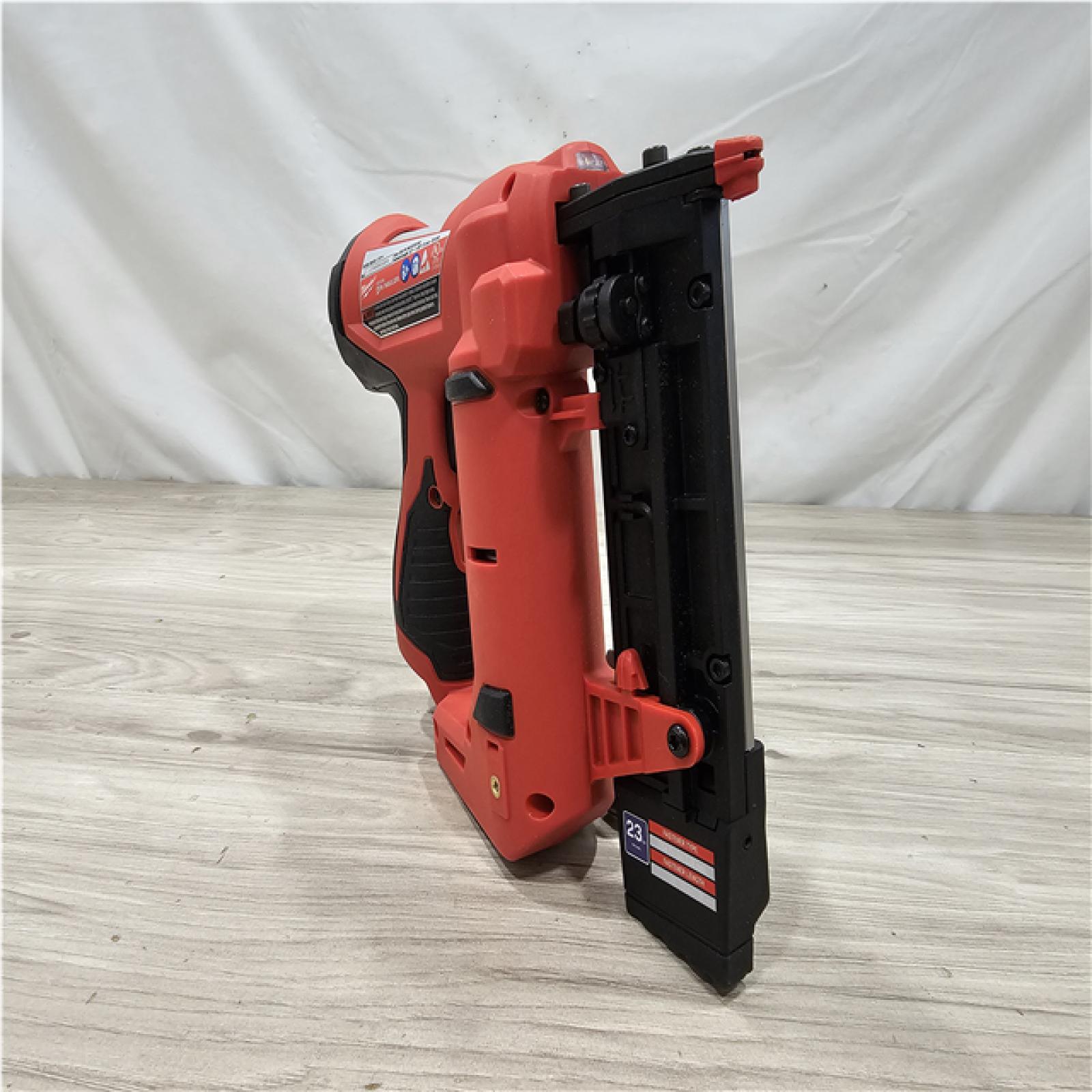 AS-IS Milwaukee M12 12-Volt 23-Gauge Lithium-Ion Cordless Pin Nailer (Tool-Only)