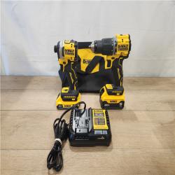 AS-IS- DeWalt 2-Tool Combo Kit W/ (2) BATTERY & CHARGER
