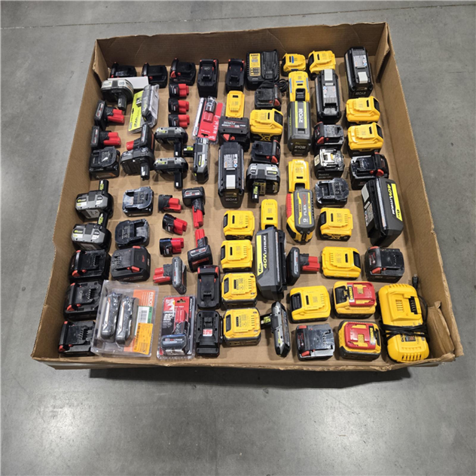 DALLAS LOCATION AS-IS- BATTERY PALLET