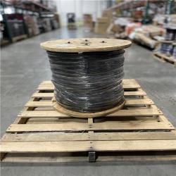 DALLAS LOCATION - AS-IS Southwire 2,500 ft. 1 Black Stranded CU SIMpull THHN Wire (SEE NOTES)