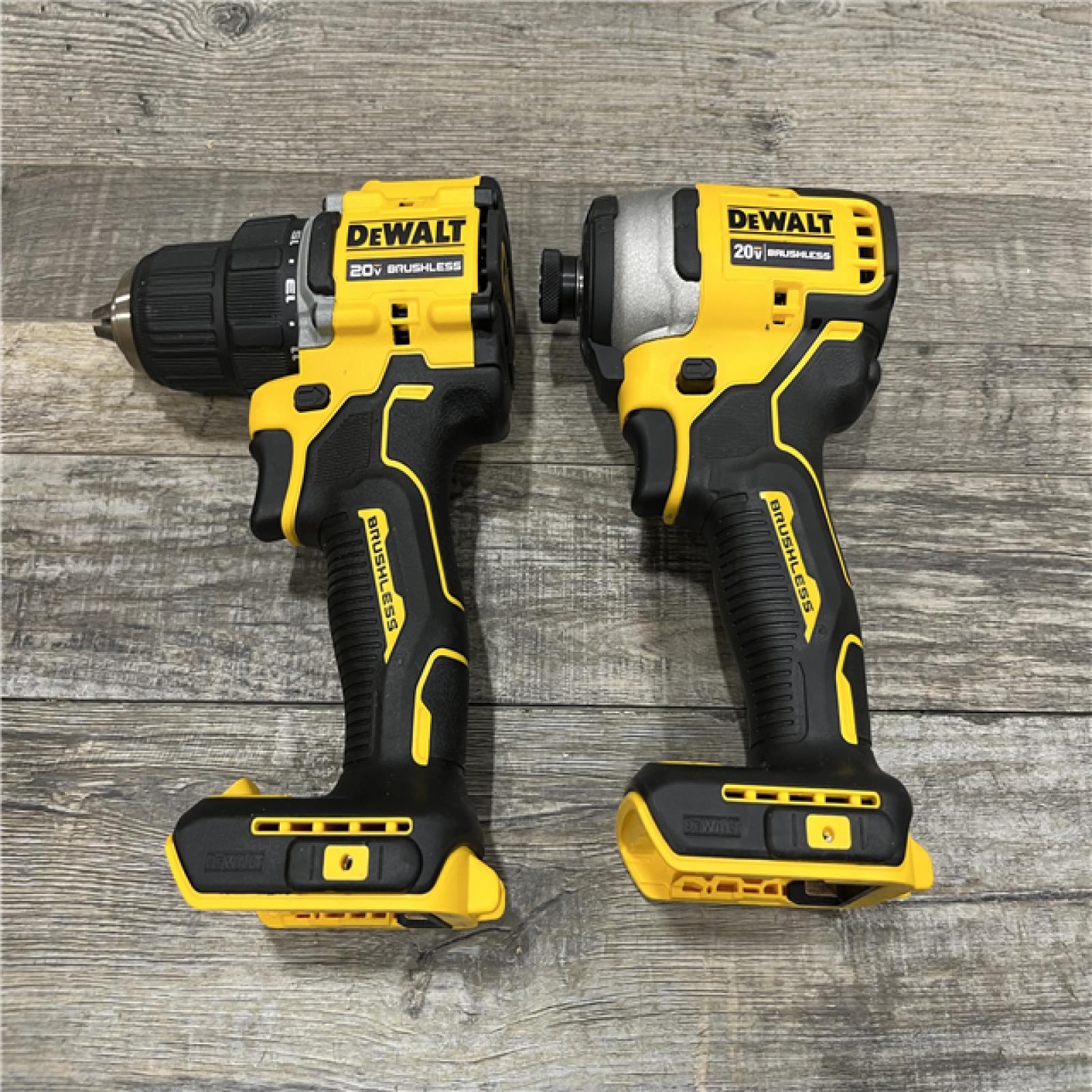AS-IS DEWALT ATOMIC 20-Volt MAX Lithium-Ion Cordless Combo Kit