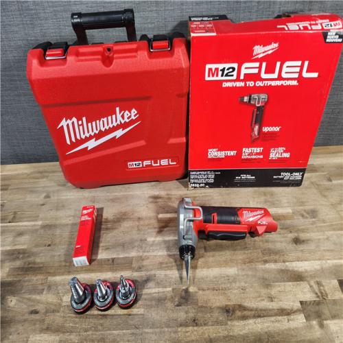 HOUSTON LOCATION - AS-IS Milwaukee 2532-20 M12 FUEL Brushless Lithium-Ion Uponor ProPEX PEX-a Cordless Tubing Expander (Tool Only)