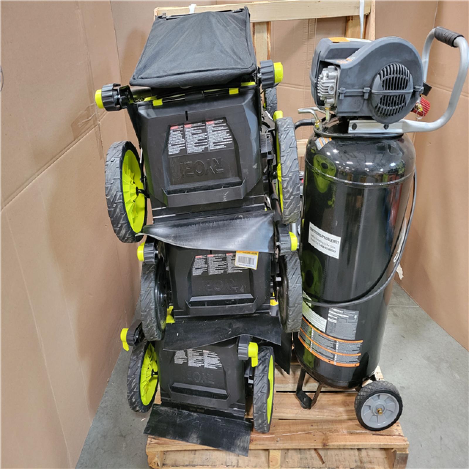 CALIFORNIA AS-IS OUTDOOR POWER EQUIPMENT