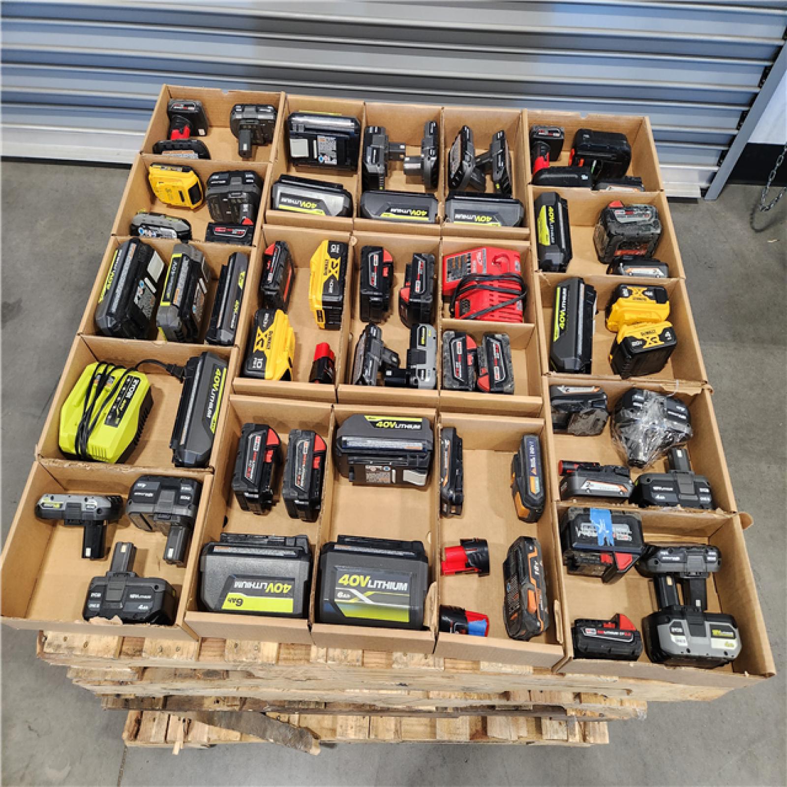 DALLAS LOCATION - AS-IS BATTERY PALLET