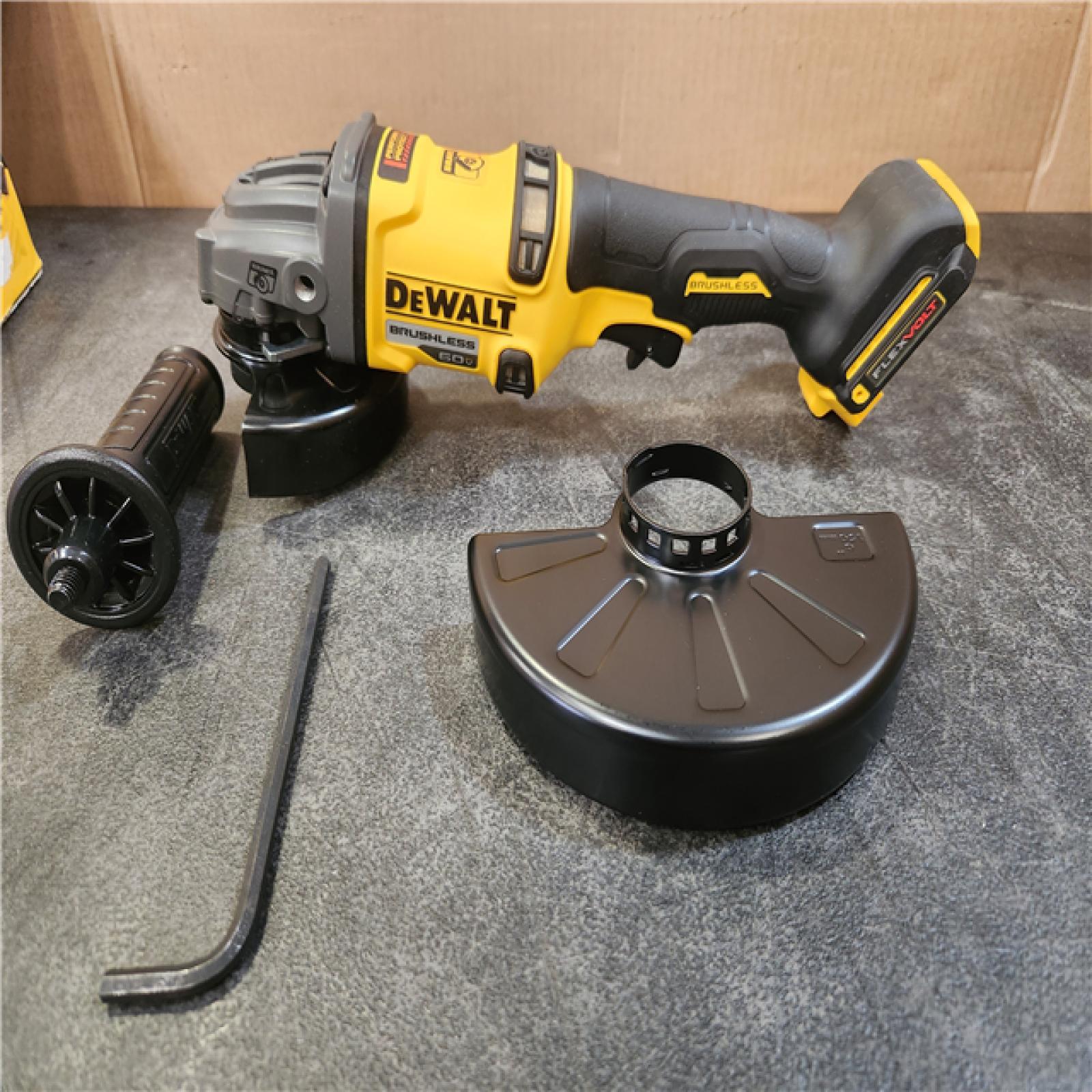 Phoenix LIKE NEW DEWALT FLEXVOLT 60V MAX Cordless Brushless 4.5 in. to 6 in. Small Angle Grinder with Kickback Brake (Tool Only)