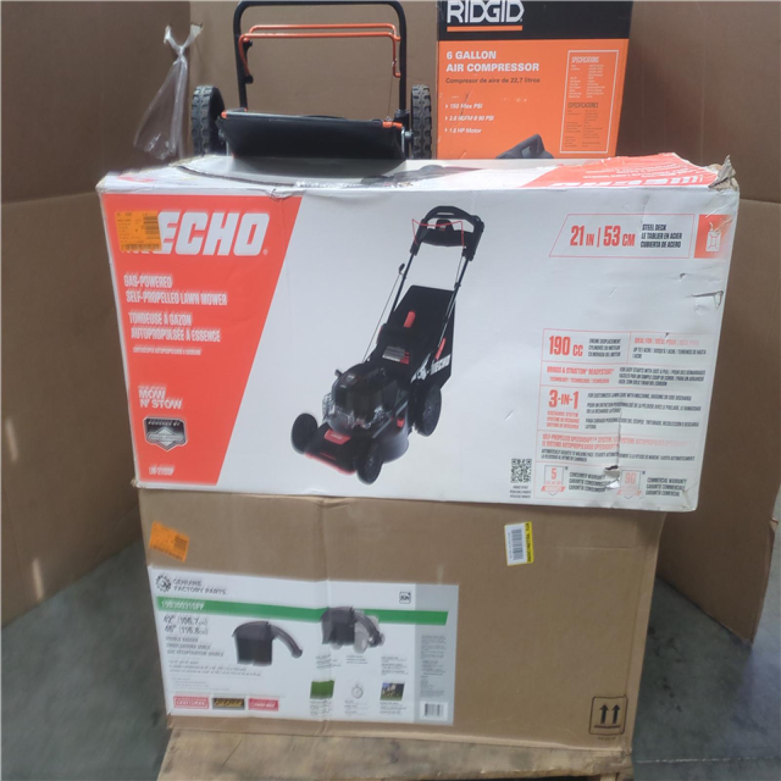 CALIFORNIA AS-IS OUTDOOR POWER EQUIPMENT