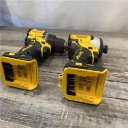 AS-IS DEWALT ATOMIC 20-Volt MAX Lithium-Ion Cordless Combo Kit